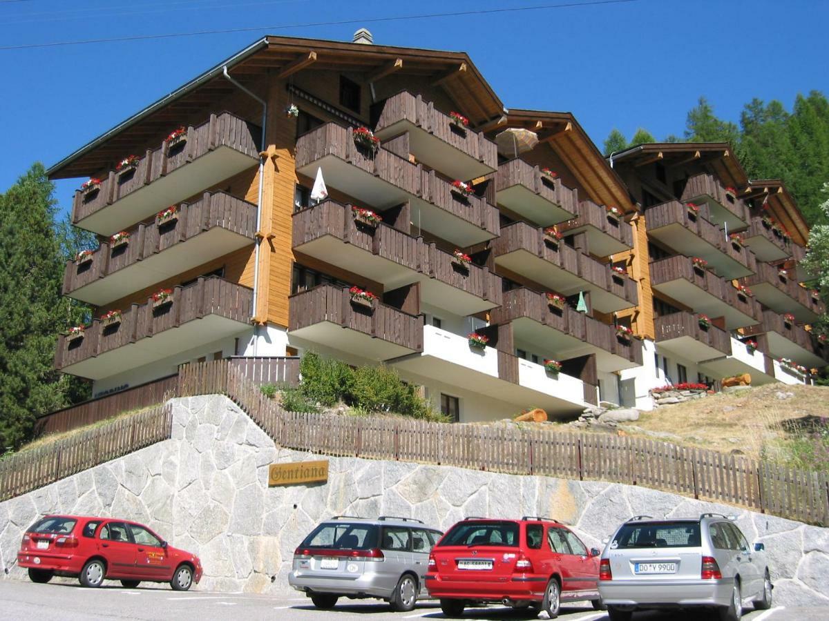 Haus Gentiana A Apartment Grachen Bagian luar foto