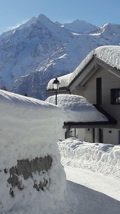 Haus Gentiana A Apartment Grachen Bagian luar foto